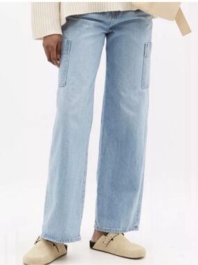 FRAME Baggy Cargo Jeans sz 28x32